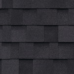 Dual Black Shingles For Storage Shed