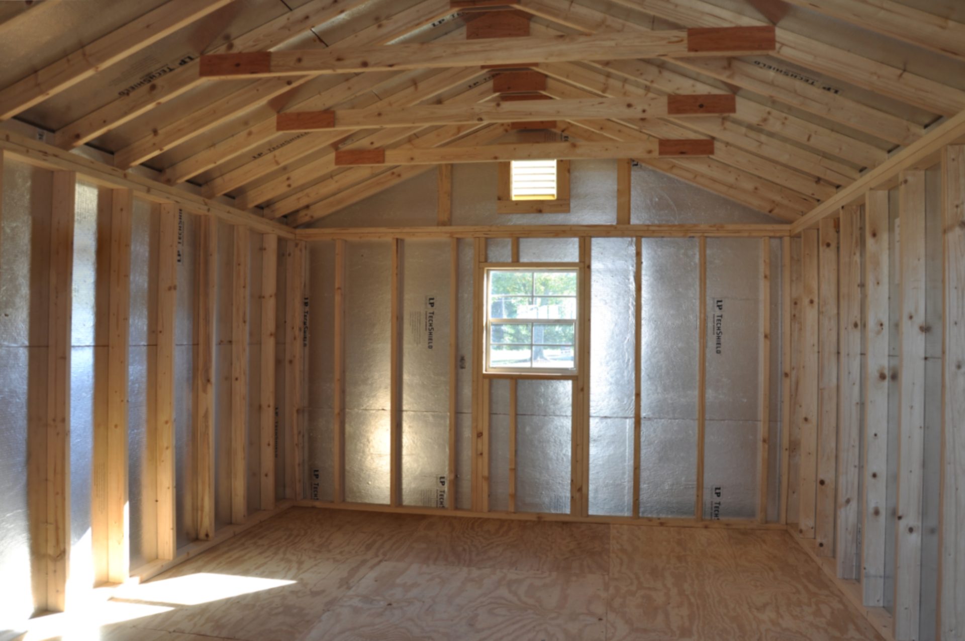 Insulated Rent to Own Storage Buildings