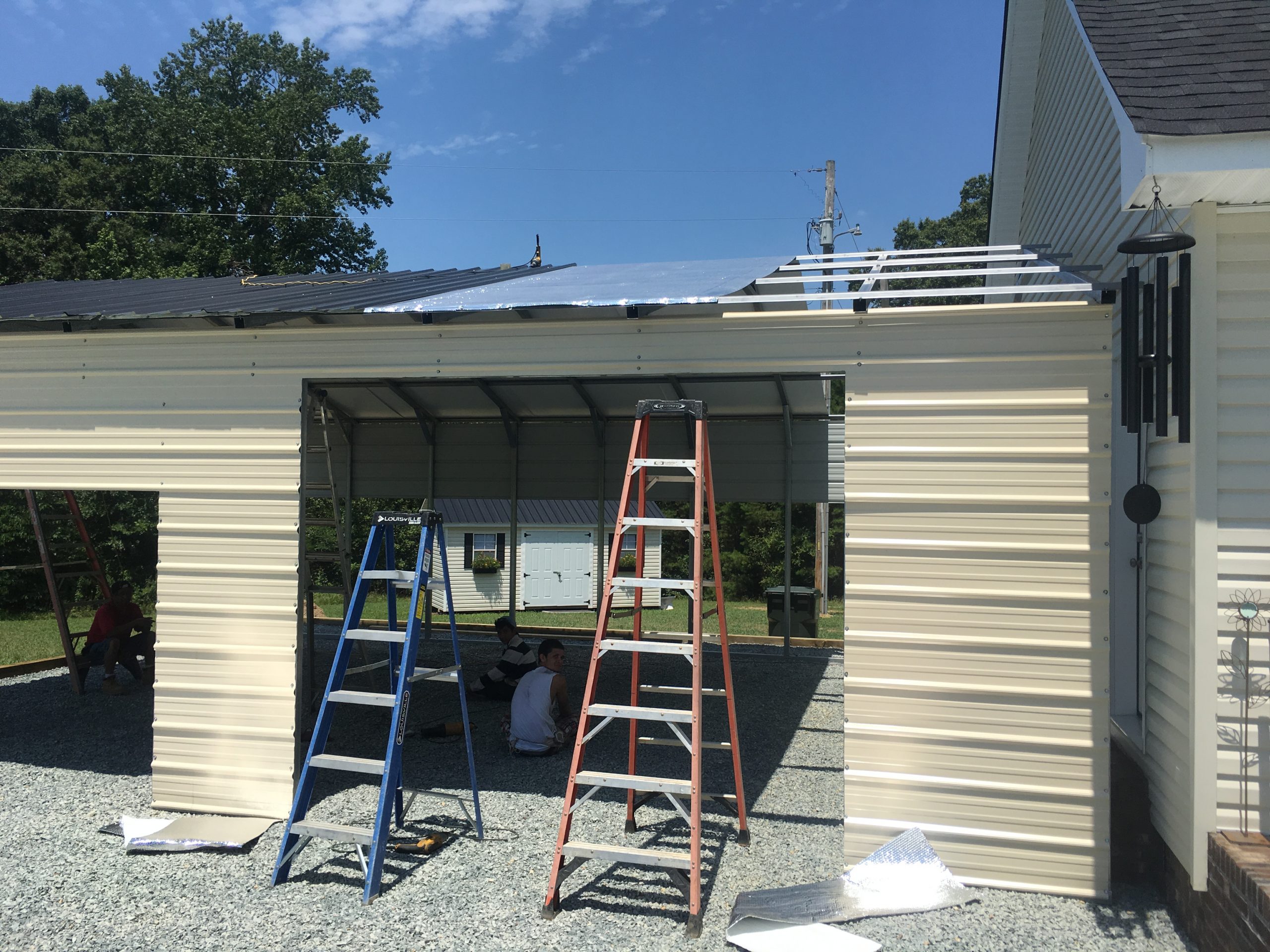 Metal Roof Steel building